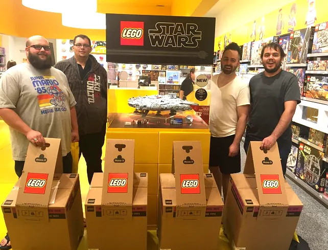 Lego Move-it packaging display