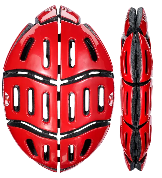 Foldable cycle helmet