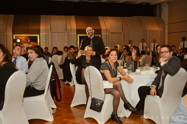 Guests seated in the hall at the British Invention Awards 2013