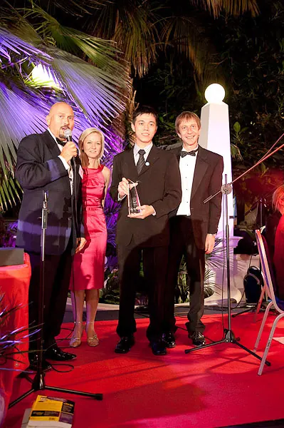 bis awards evening on stage